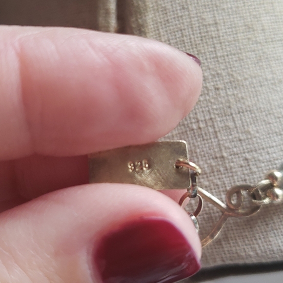 Labordrite and semi precious stone necklace - Picture 8 of 9